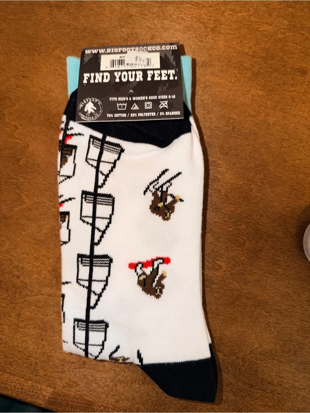 Free with purchase! Big Foot Sock co. Big foot socks